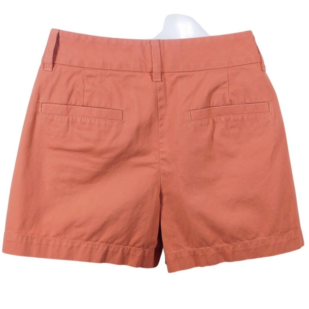 ANN TAYLOR LOFT WOMENS 100% COTTON MELLON 5 POCKET SHORTS SIZE 2 - Picture 3 of 9